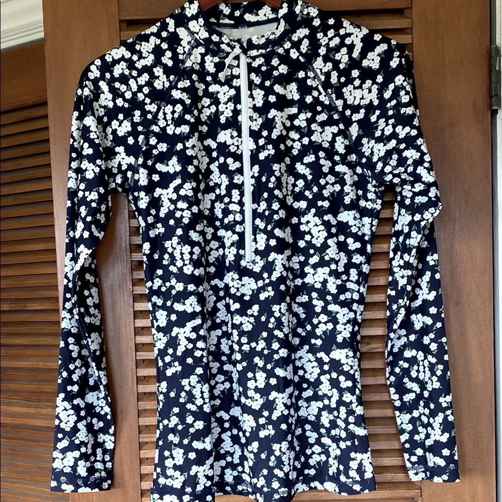 J. Crew Rash Guard Top
